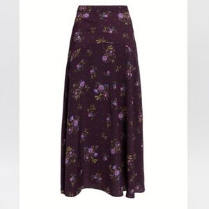 NWT Weili Zheng Floral Skirt